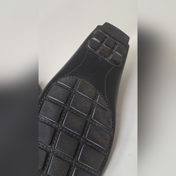 Louis Vuitton Monte Carlo Driving Loafers Shoes Chocolate Brown Leather 8.5 US - Picture 13 of 16